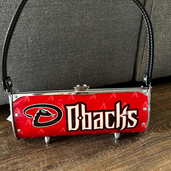 Little Earth Arizona Diamondbacks MLB (2008) metal purse/ handbag - Picture 6 of 13